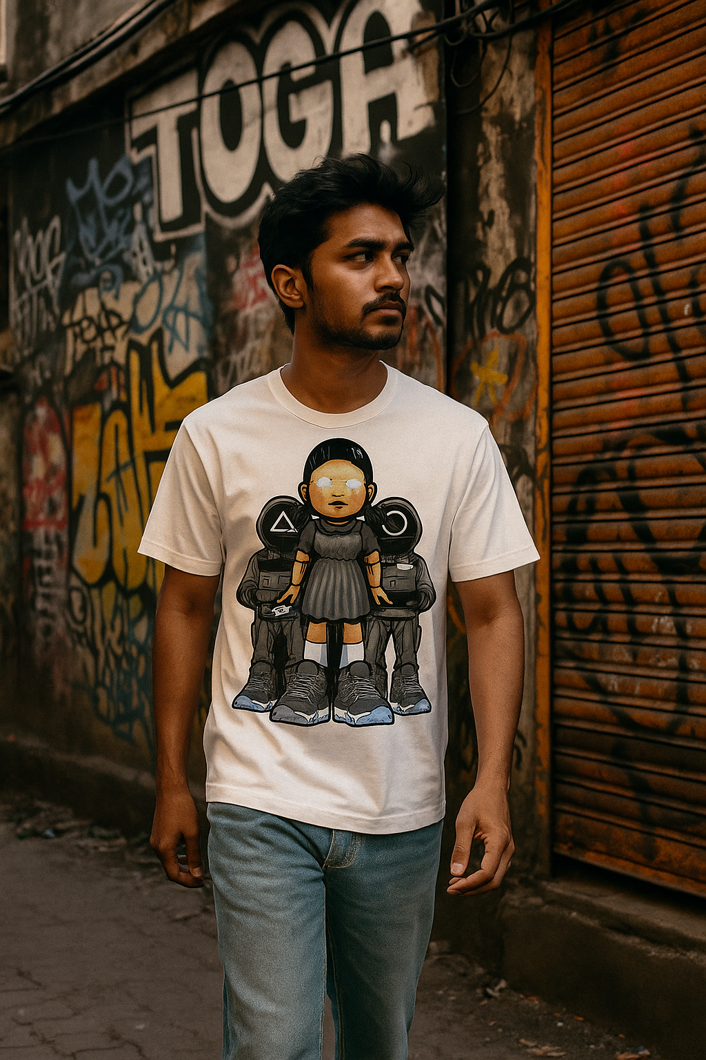 Street-Wear Squid-Rizzz White