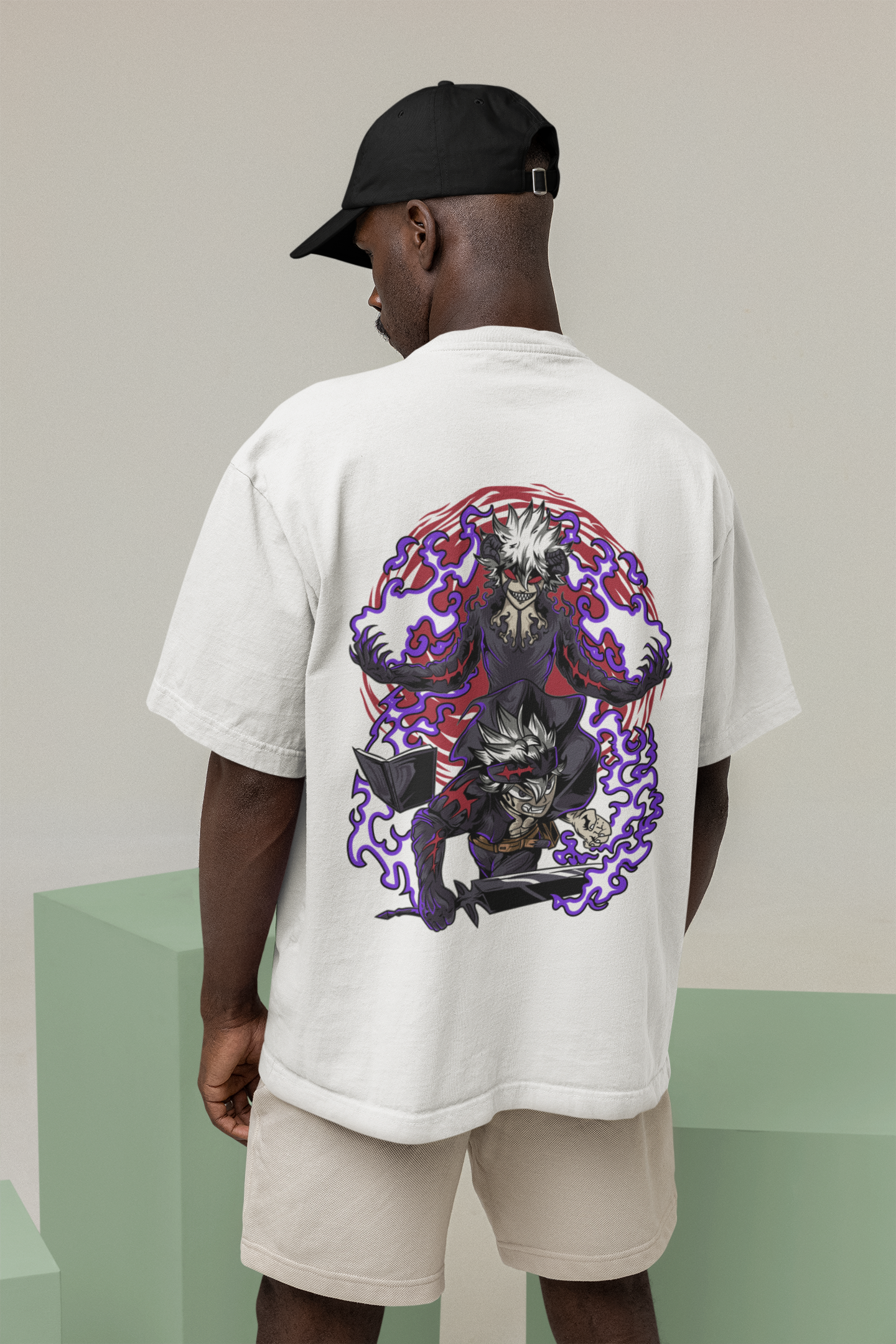 Rizzz Anime Oversized Back Prints