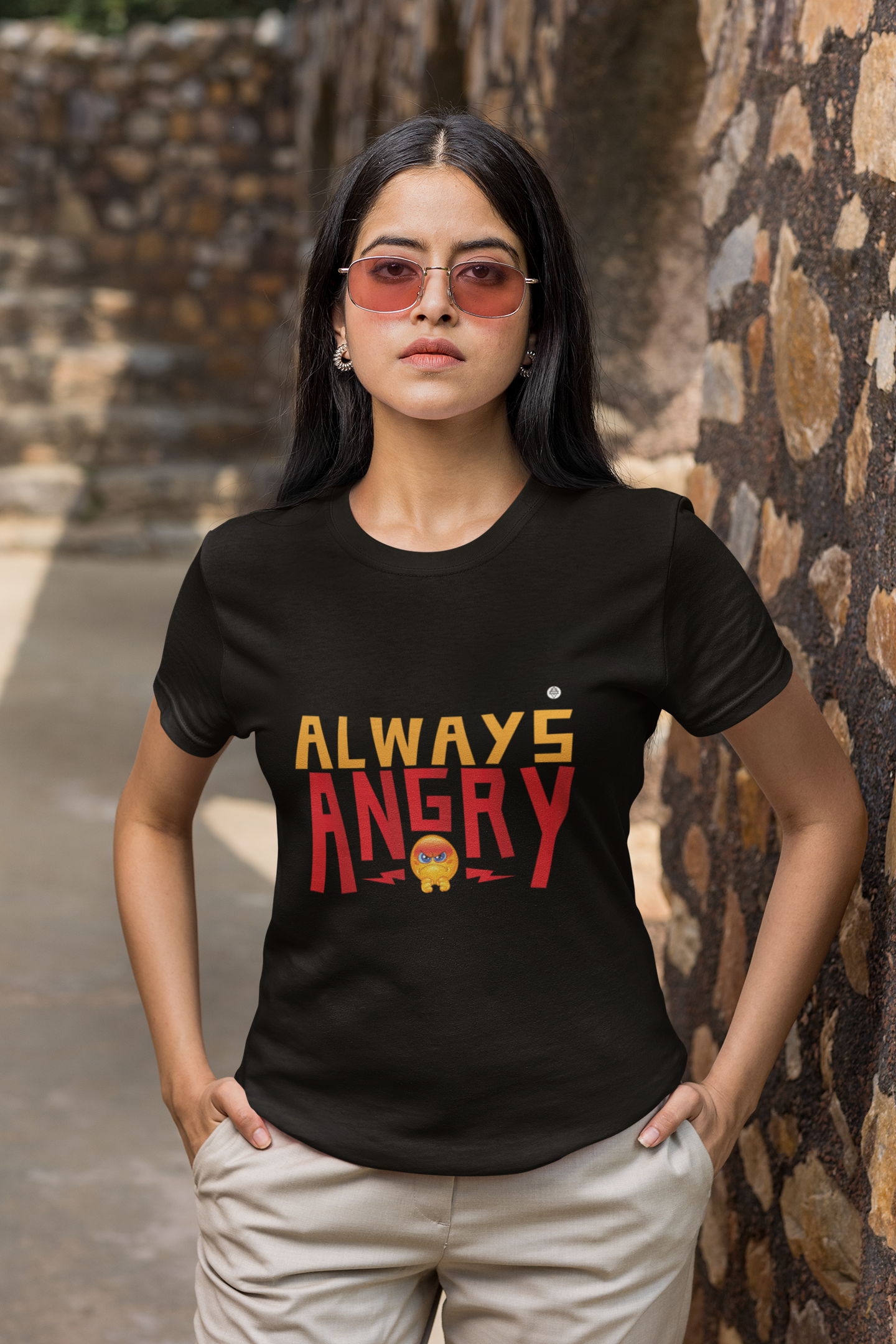 Rizzz Couple Hungry-Angry Series Woman's T-shirt