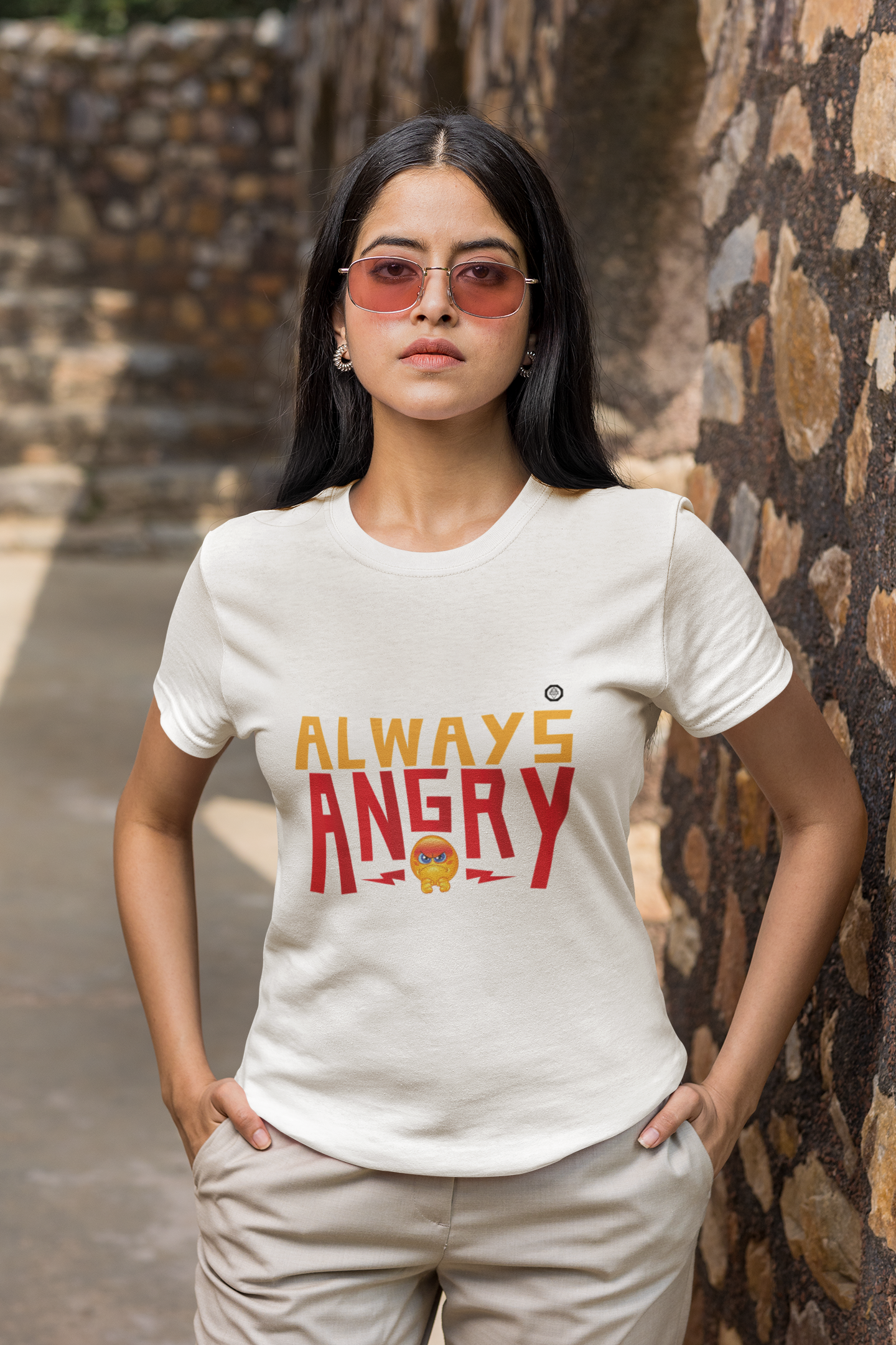 Rizzz Couple Hungry-Angry Series Woman's T-shirt