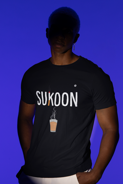 Rizzz Desi Sukoon Dark T-shirt