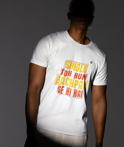 Rizzz Singlehood Desi T-shirt