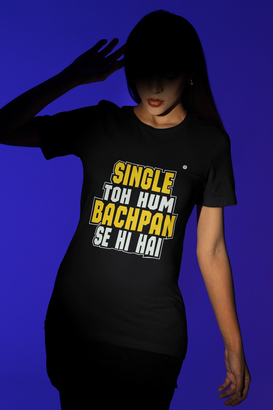 Rizzz Desi Singlehood Woman's T-shirt
