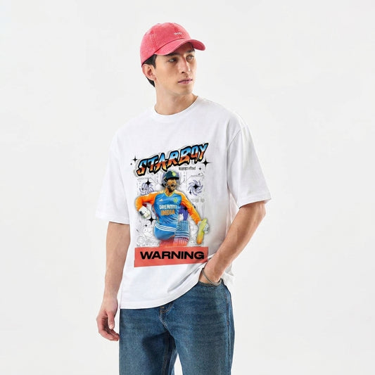 Buy Tilak Varma Starboy Oversized T-Shirt