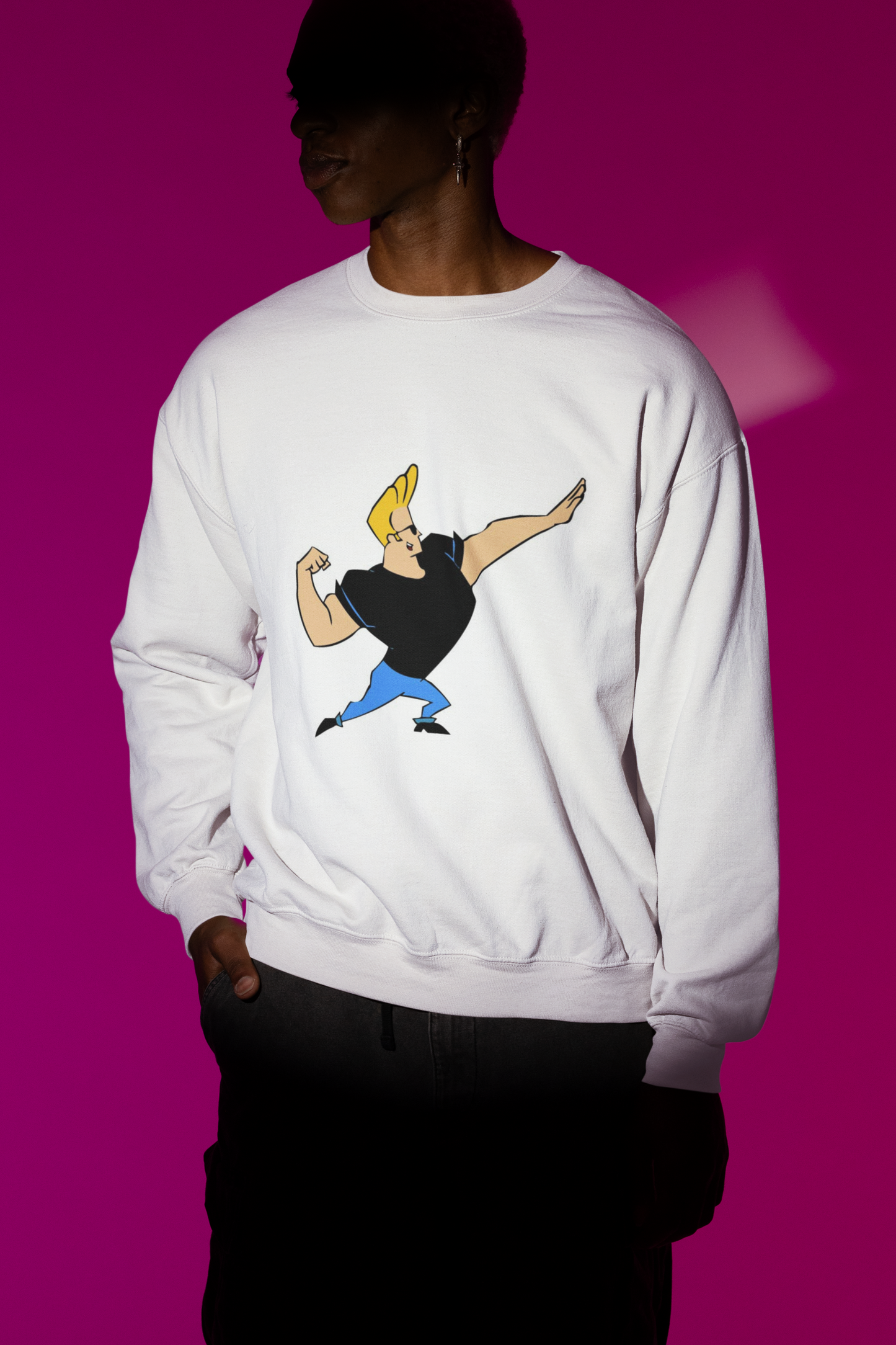 Johnny Bravo Sweatshirt Rizzz