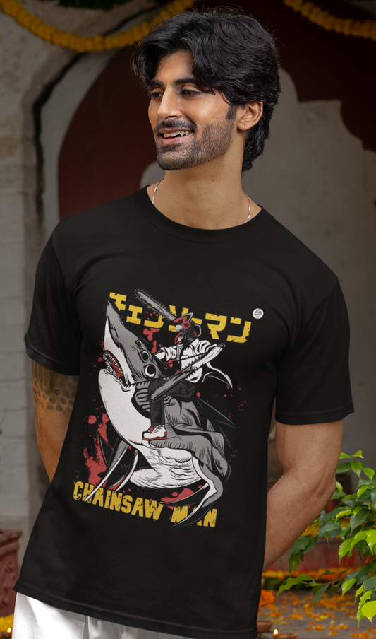 Best Unisex Chainsawman Anime T-shirt Rizzz-series