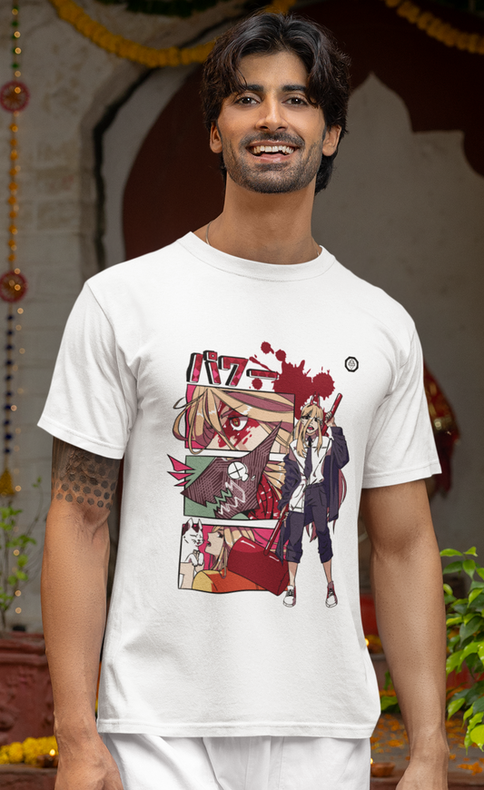 Best Unisex Chainsawman Anime T-shirt Rizzz-series