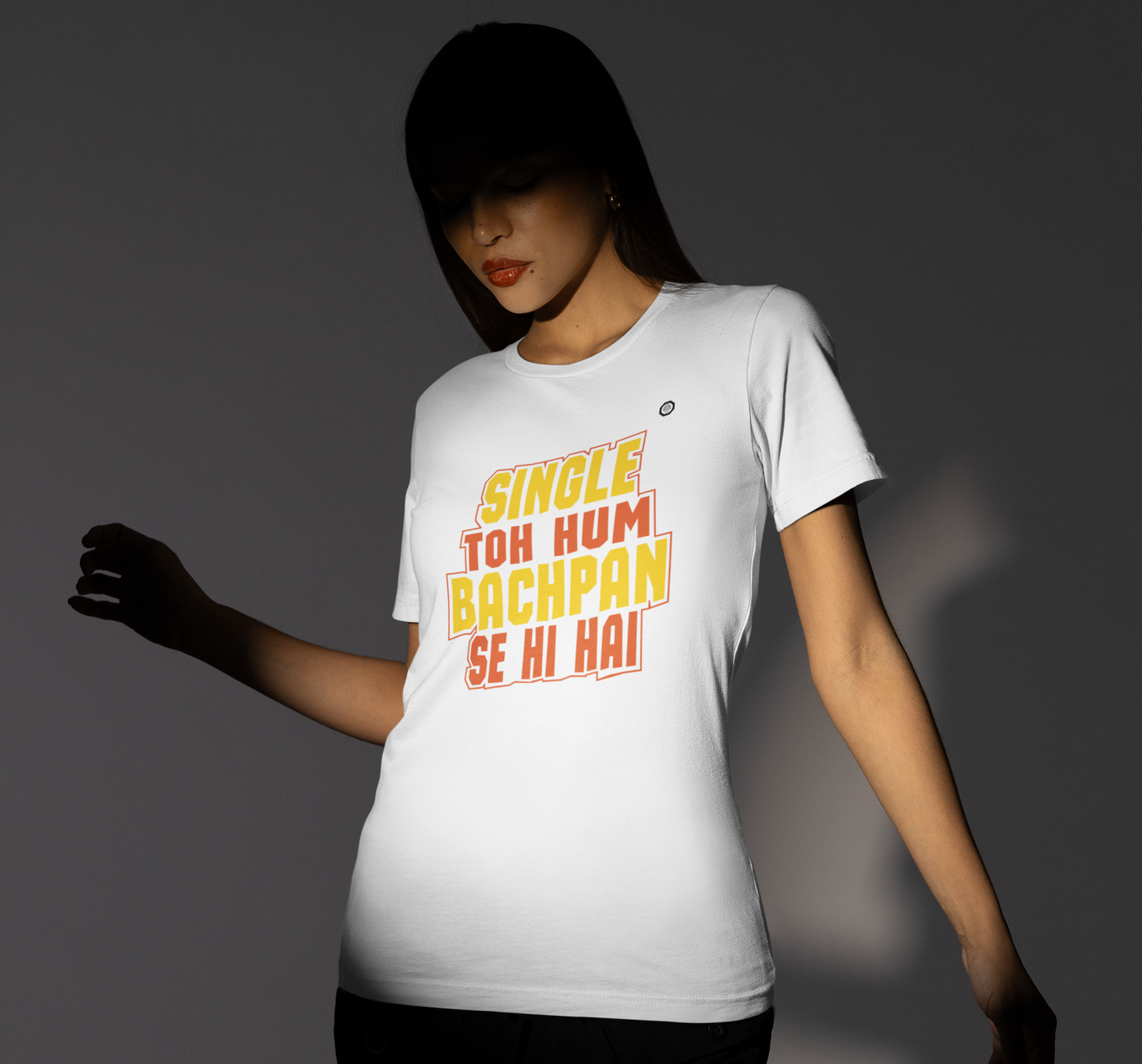 Rizzz Desi Singlehood Woman's T-shirt