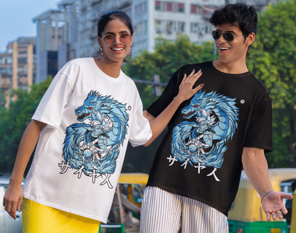 Best Dragon Ball Z oversized premium T-shirt Rizzz-series 1
