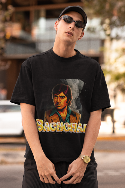 Buy Bachchan Oversized Back Print T-Shirt