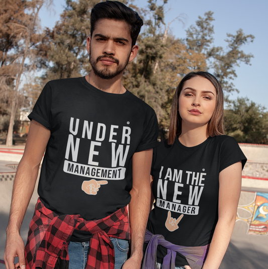 Rizzz Couple Management Edition Dark Man's T-shirt