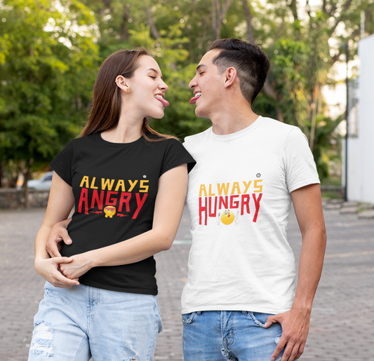 Rizzz Couple Hungry-Angry Series Woman's T-shirt